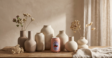 Lemonade dåse-vase i stentøj fra Kersten