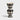 Rhombic vase i stentøj, sort fra &klevering