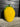 Kæmpe citron figur vist i boligindretning