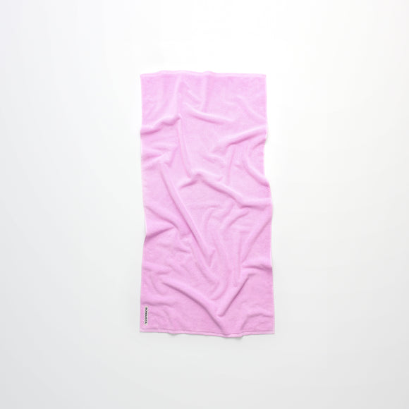 Naram badehåndklæde i farven soft fuchsia fra Bongusta