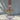 Glas lysestage, lilla/gul/pink, 15,5xø9 cm