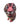 Stor pink tiger - porcelænsfigur 92 cm vist i boligindretning