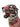 Stor pink tiger - porcelænsfigur 92 cm i miljø