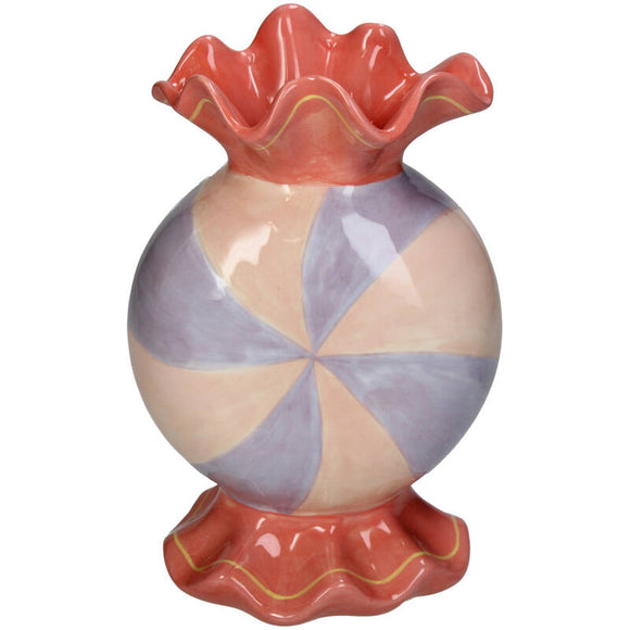 Candy vase - fersken/lilla/pink fra Kersten