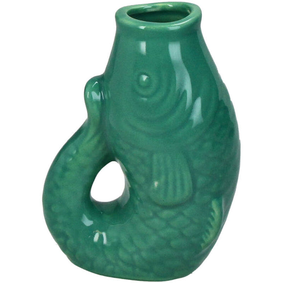 Turkis fiske vase fra Kersten