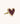 Pyar Heart Knob fra Doing Goods – hjerteformet knop i messing med rød emaljefinish set fra en anden vinkel