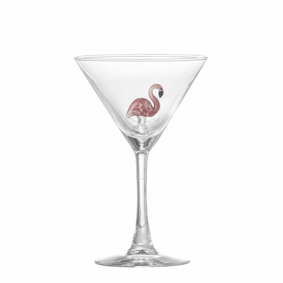 Flamingo Misa Cocktailglas fra Bloomingville