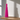Pink Isolde vase fra Bloomingville – stillet op som blikfang i hjemmet
