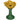 Gul valmue vase