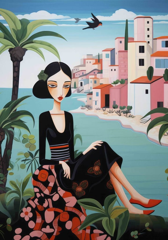 Vacay Mood 04 plakat - flere str. (A32, A162, A1132) fra Atelier Imaginare
