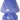 AU MAISON - Joyful Lampe i glas - Kobolt