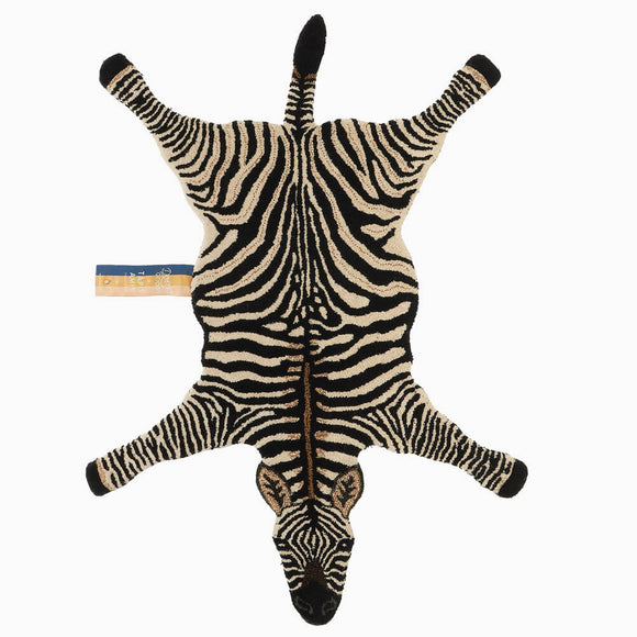 Zebra tæppe fra Doing Goods