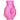 Fiske vase i pink