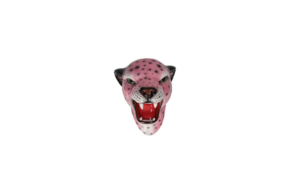 Pink leopard hoved - vægdekoration fra GiftCompany - unik boligindretning