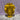 Citron mand vase i keramik – 45 cm (Testa di Moro)