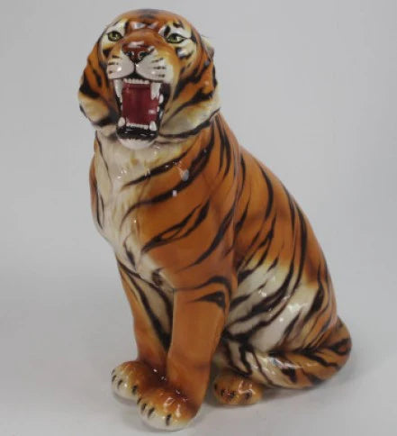 Tiger - porcelænsfigur 70 cm