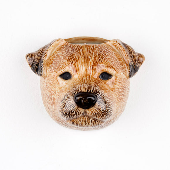 Border Terrier vægvase fra Quail