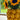 Citron vase  -  mellem - 29 cm set oppefra
