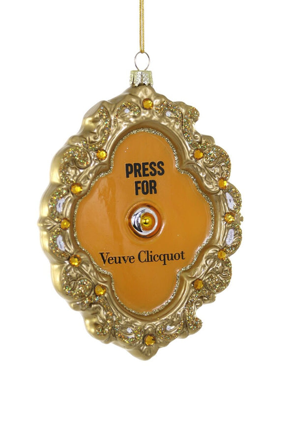 PRESS FOR CHAMPAGNE - ornament fra Cody Foster - elegant glas