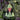 Billie Eilish ornament i glas - Cody Foster