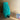 2. SORTERING - Turkis fiske vase