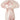 AU MAISON svampelampe pink/hvid glas - 17xø15 cm