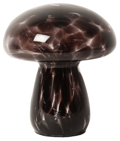 AU MAISON - Svampe lampe i sort glas - 17x15 cm fra EJA