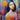 Black Hair Woman 02 plakat - flere str. (A2, A132, A1102)