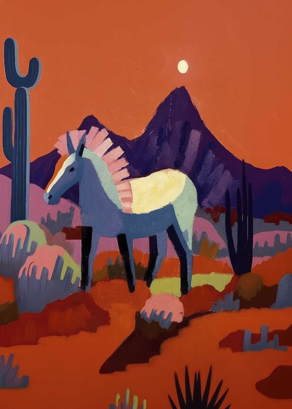 Horsie plakat - flere str. (A13, A143, A1113) fra Atelier Imaginare