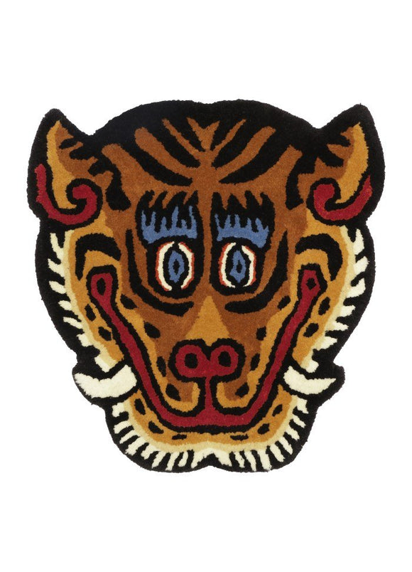 Det fantastiske tiger hoved tæppe! 